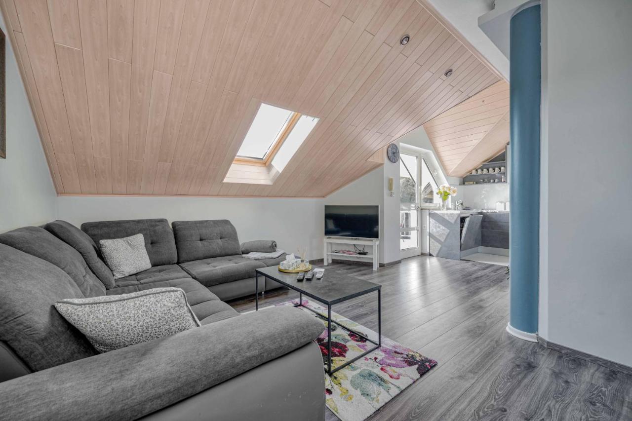 Astarea - Luxe Penthouse In Nature - Jacuzzi - Free Private Parking - Terrace & Balcony - Peace Zágráb Kültér fotó