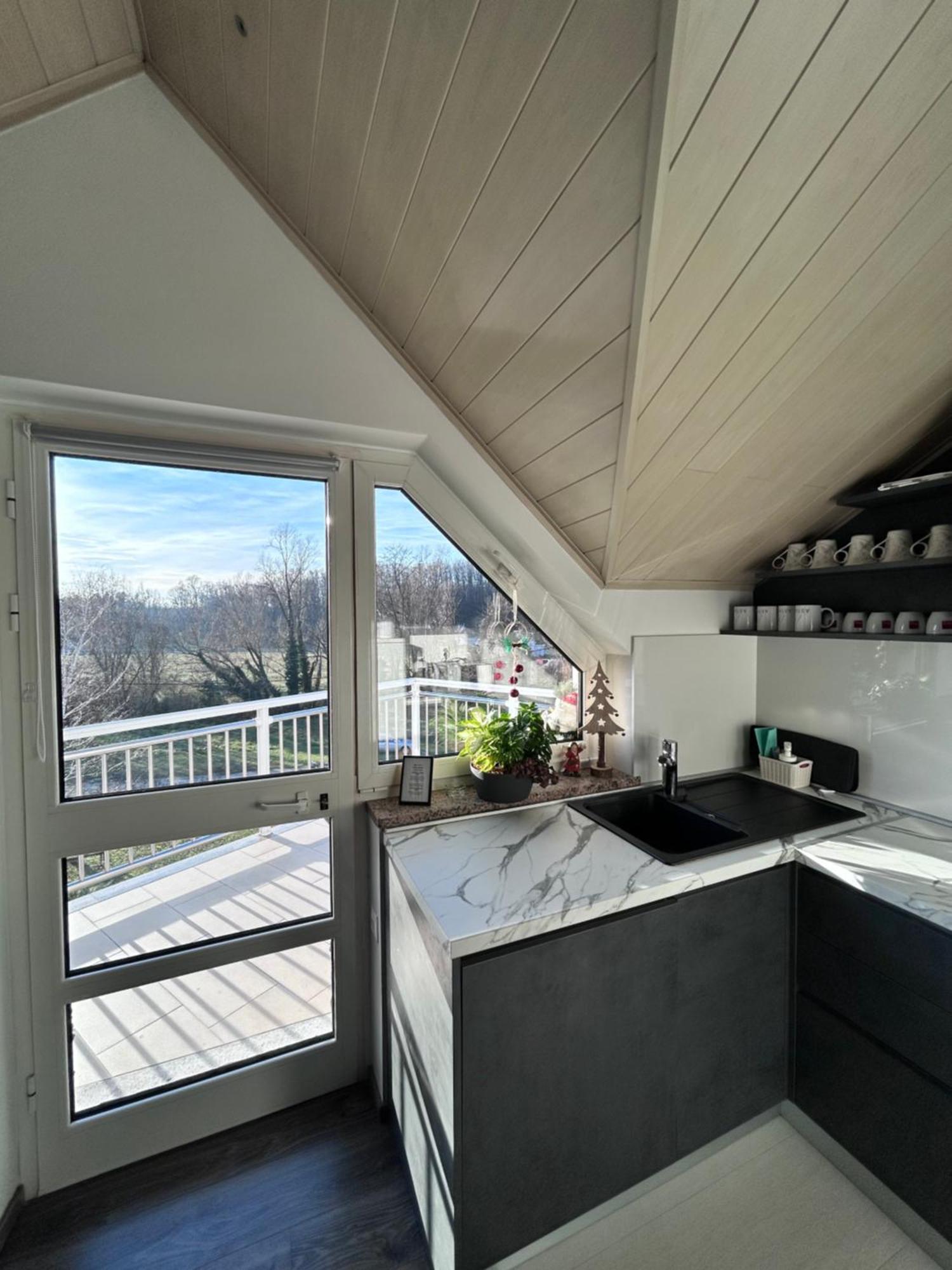 Astarea - Luxe Penthouse In Nature - Jacuzzi - Free Private Parking - Terrace & Balcony - Peace Zágráb Kültér fotó